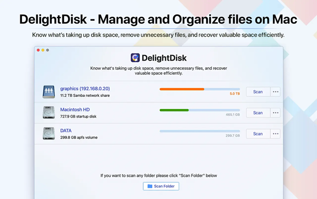 DelightDisk - Mac Cleaner
